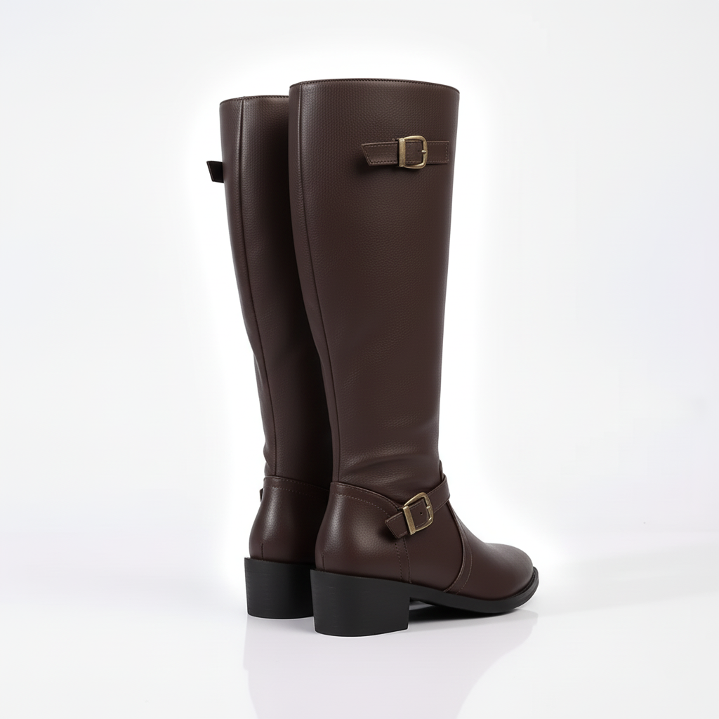 Club1972 | Women's Classic Leather Riding Boots
