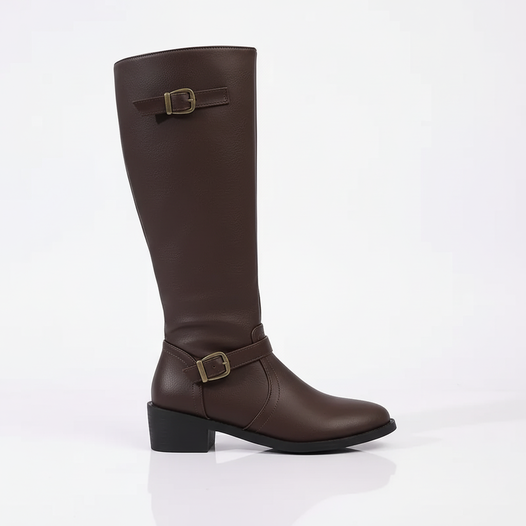 Club1972 | Women's Classic Leather Riding Boots