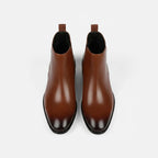 Club1972 | Men's Classic Leather Chelsea Ankle Boots