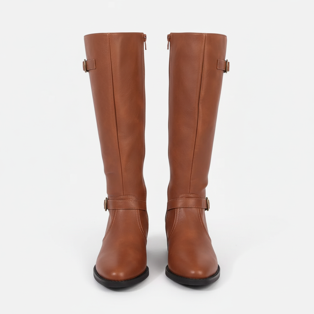 Club1972 | Women's Classic Leather Riding Boots