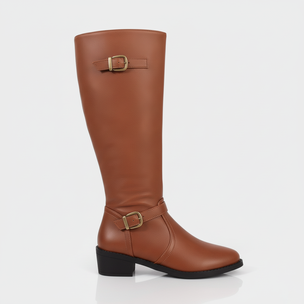 Club1972 | Women's Classic Leather Riding Boots