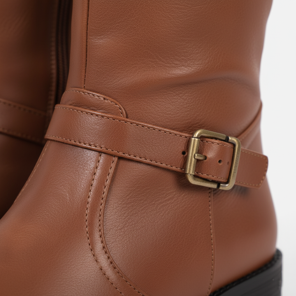 Club1972 | Women's Classic Leather Riding Boots