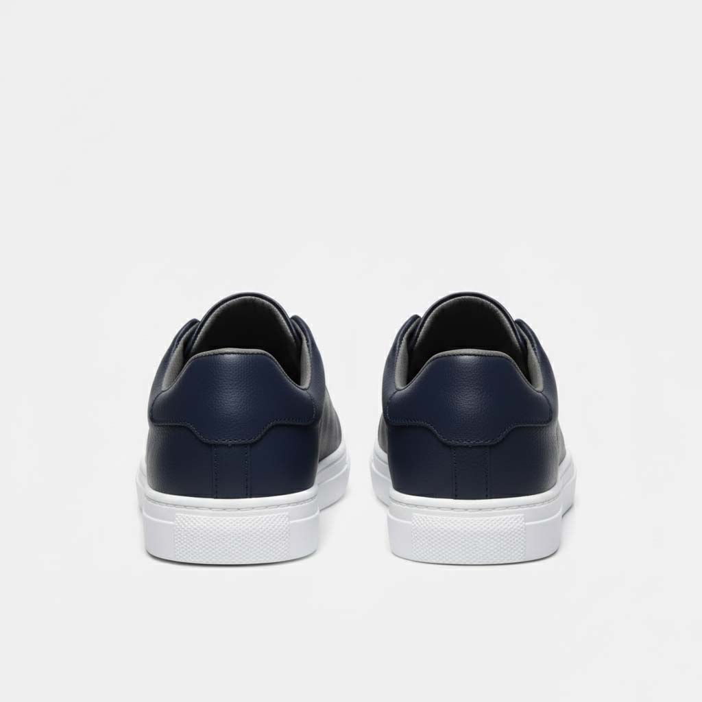 Club1972 | Men's Refined Leather Slip-On Sneakers