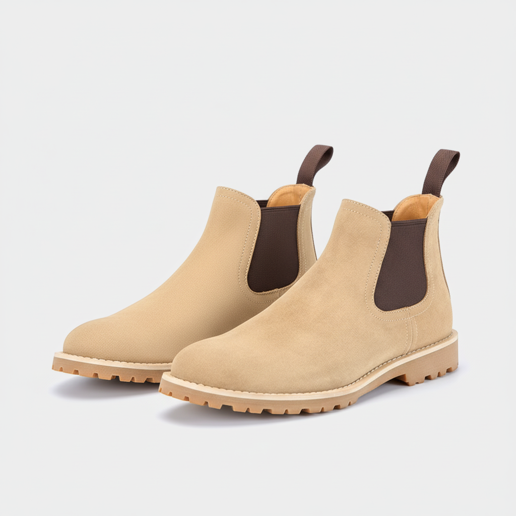 Club1972 | Men's Classic Suede Chelsea Boots