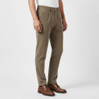 Club1972 | Men's Tailored Corduroy Pleated Trousers