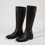 Club1972 | Women's Classic Leather Riding Boots