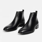 Club1972 | Men's Classic Leather Chelsea Ankle Boots