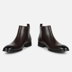 Club1972 | Men's Classic Leather Chelsea Ankle Boots