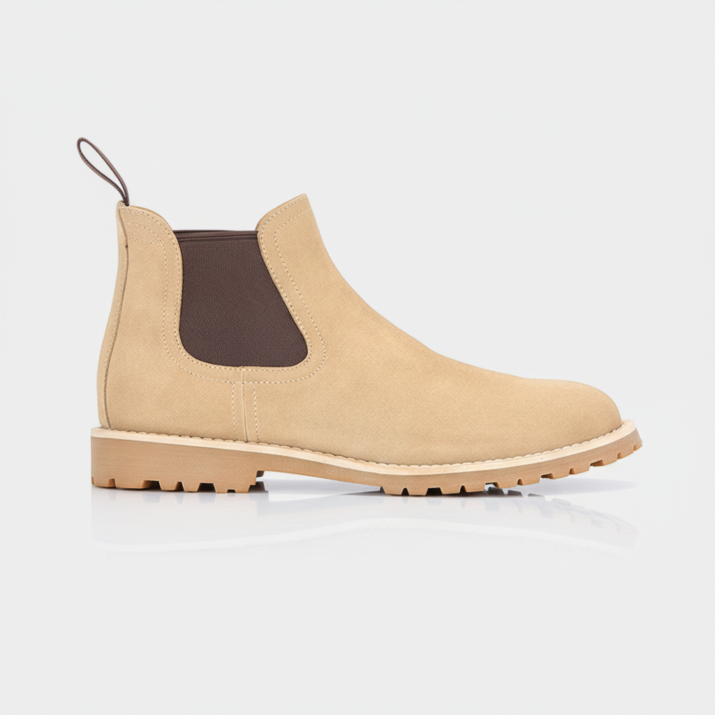 Club1972 | Men's Classic Suede Chelsea Boots