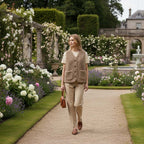 Club1972 | Women's Casual Teddy Fleece Button-Front Vest