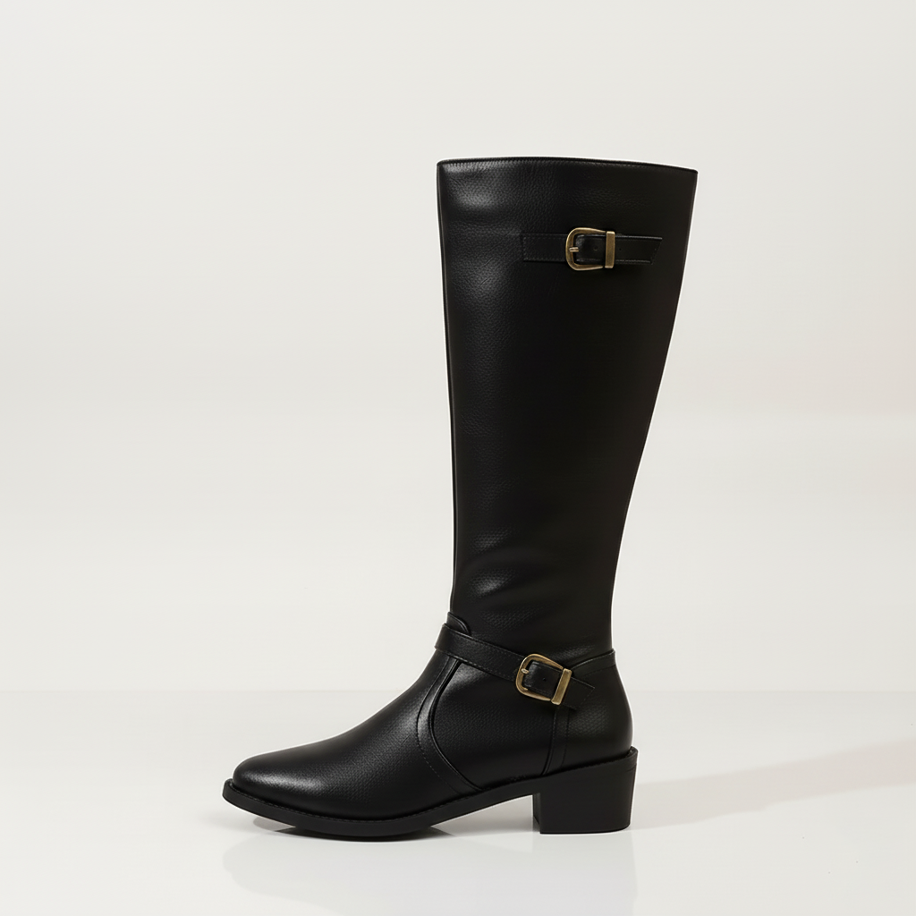 Club1972 | Women's Classic Leather Riding Boots