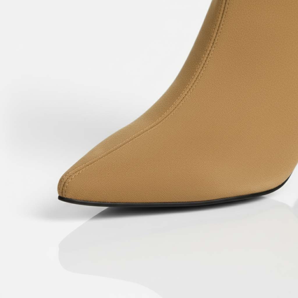 Club1972 | Women's Modern Suede Kitten Heel Ankle Boots