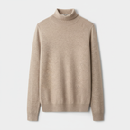 Club1972 | Men’s Refined Merino Wool Turtleneck Sweater