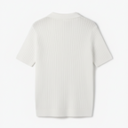 Club1972 | Men's Classic Ribbed Knit Polo Sweater