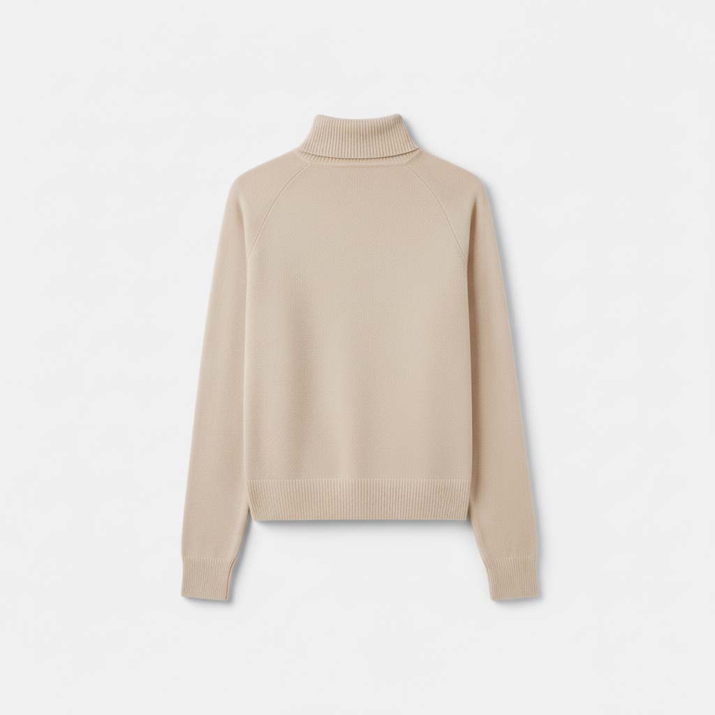 Club1972 | Women's Classic Cashmere Turtleneck Knit Sweater