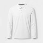 Club1972 | Men's Classic Long-Sleeve Cotton Polo Shirt