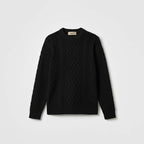 Club1972 | Men's Classic Cable-Knit Crewneck Sweater