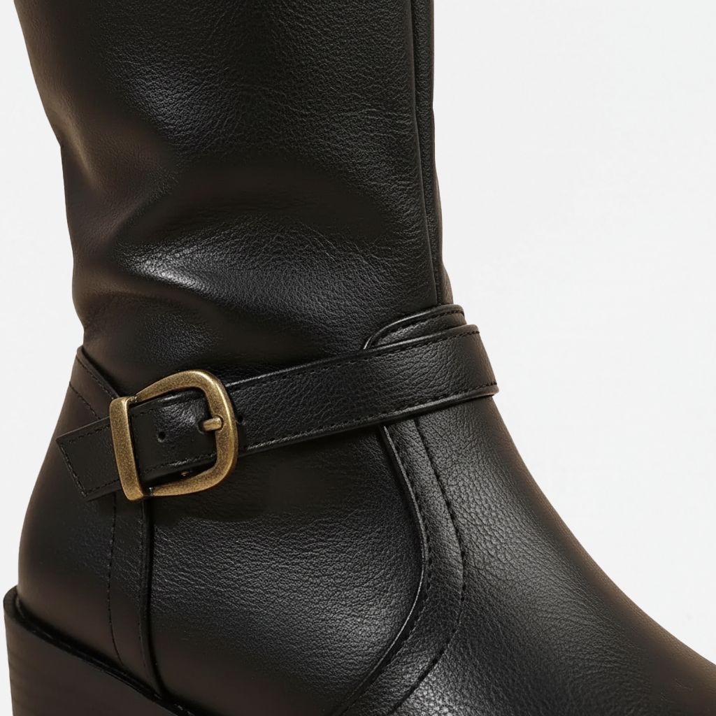 Club1972 | Women's Classic Leather Riding Boots