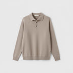 Club1972 | Men's Classic Merino Wool Knit Polo Sweater