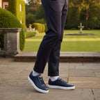 Club1972 | Men's Refined Leather Slip-On Sneakers