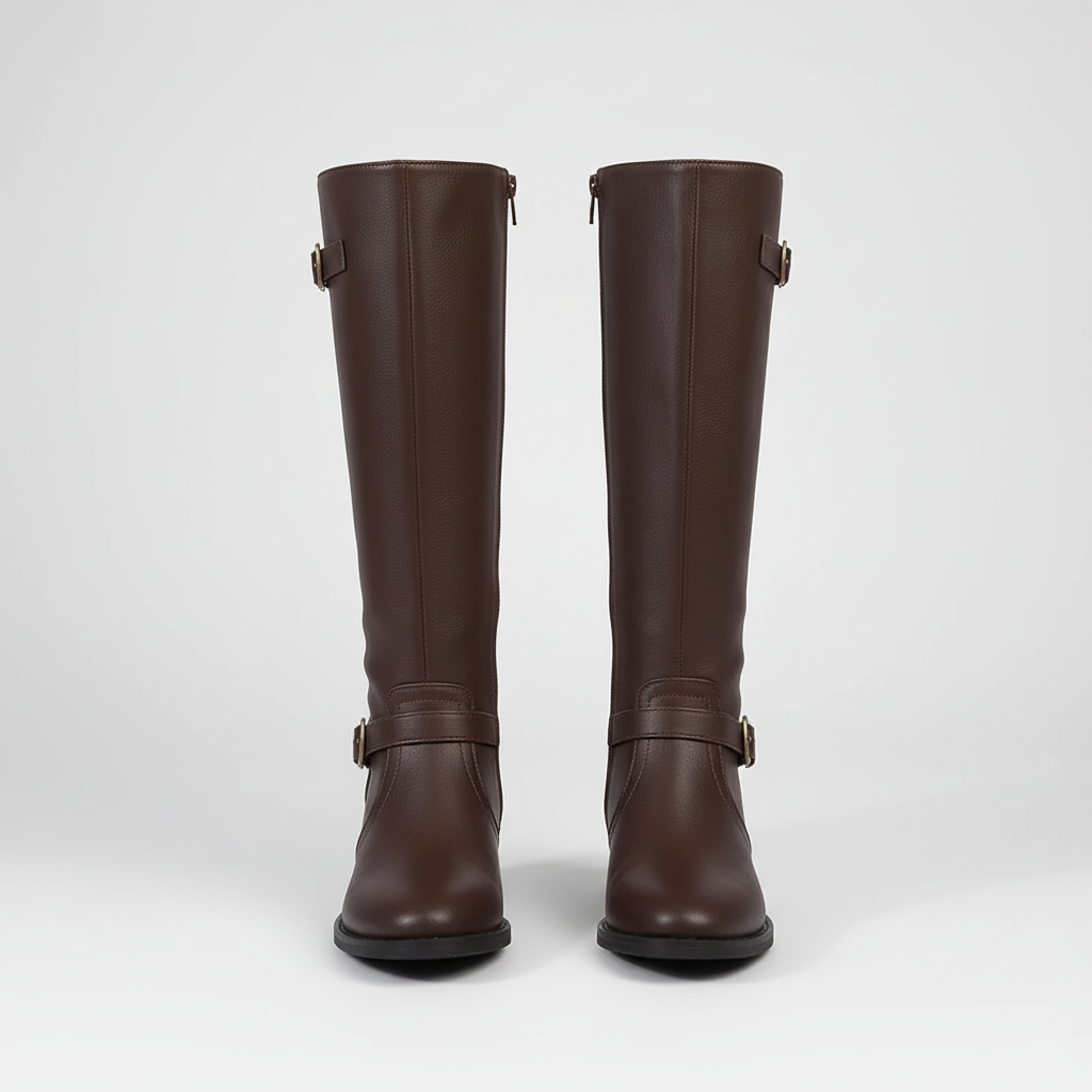 Club1972 | Women's Classic Leather Riding Boots
