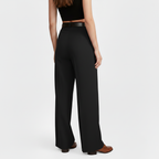 Club1972 | Women's Classic Pleated Wide-Leg Trousers