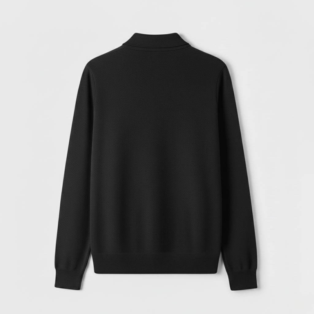 Club1972 | Men’s Refined Merino Zip Polo