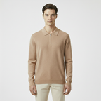 Club1972 | Men’s Refined Merino Zip Polo