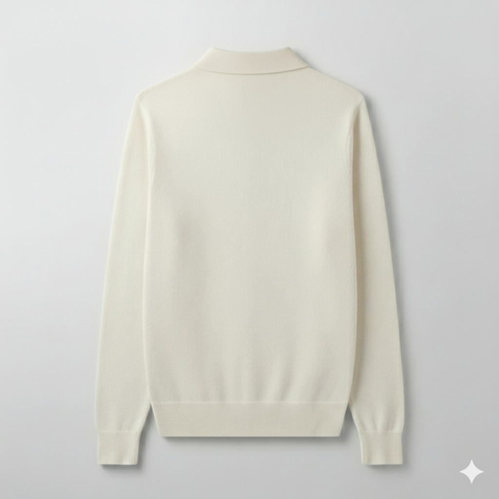 Club1972 | Men’s Refined Merino Zip Polo