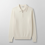 Club1972 | Men’s Refined Merino Zip Polo